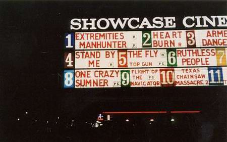 Showcase Cinemas Sterling Heights - OLD MARQUEE FROM RON WITTEBOLS